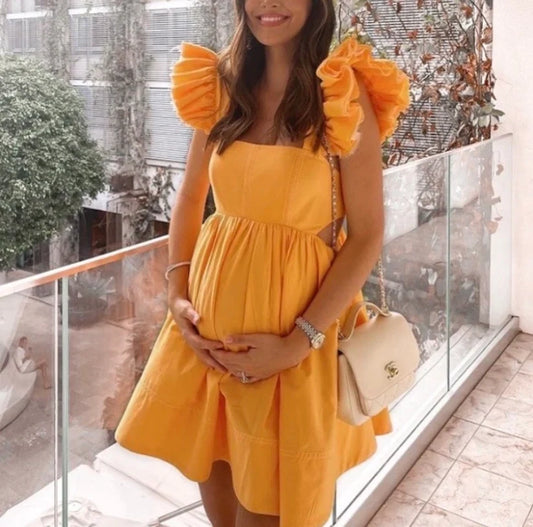 Charming A-Line Square Neck Ruffled Backless Short Homecoming Party Dress